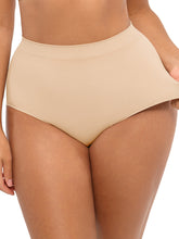 Klassischer Shaping-Slip mit hoher Taille – Hautfarben